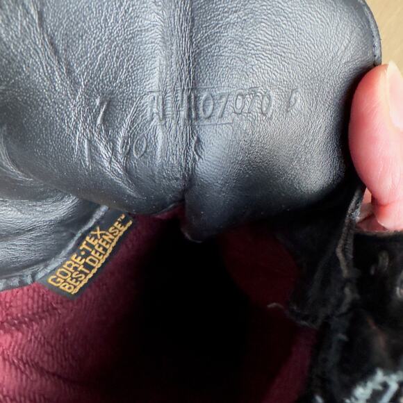 Matterhorn 1950 Combat Boots Sz 7 M Gore-tex Insulated Men's Black Leather 10" - Picture 5 of 11